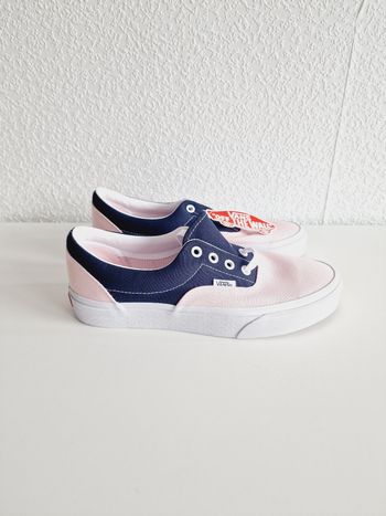 Vans - Era - Baskets basses à lacets - 38 - Rose et bleu - Neuves avec étiquette !