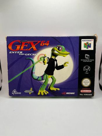 Gex 64 Enter The Gecko Nintendo N64 Game