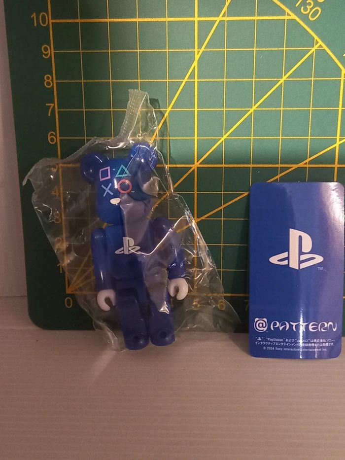 Bearbrick PlayStation bleu - photo numéro 2