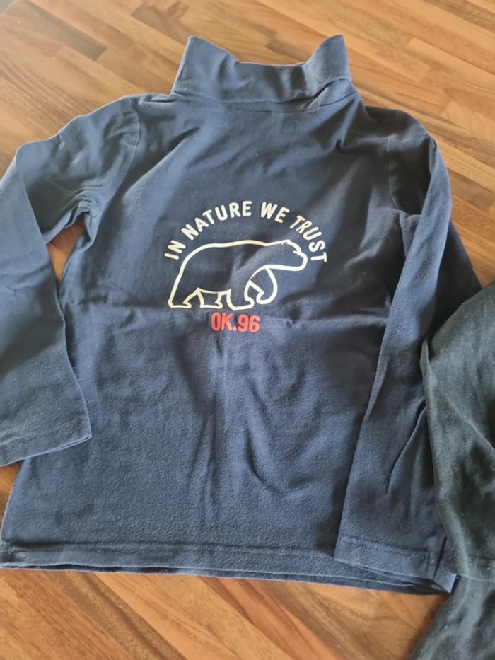 Lot 3 sous pull okaidi - photo numéro 4