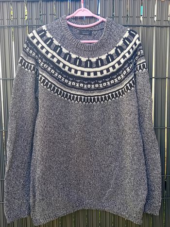 Pull-over gris