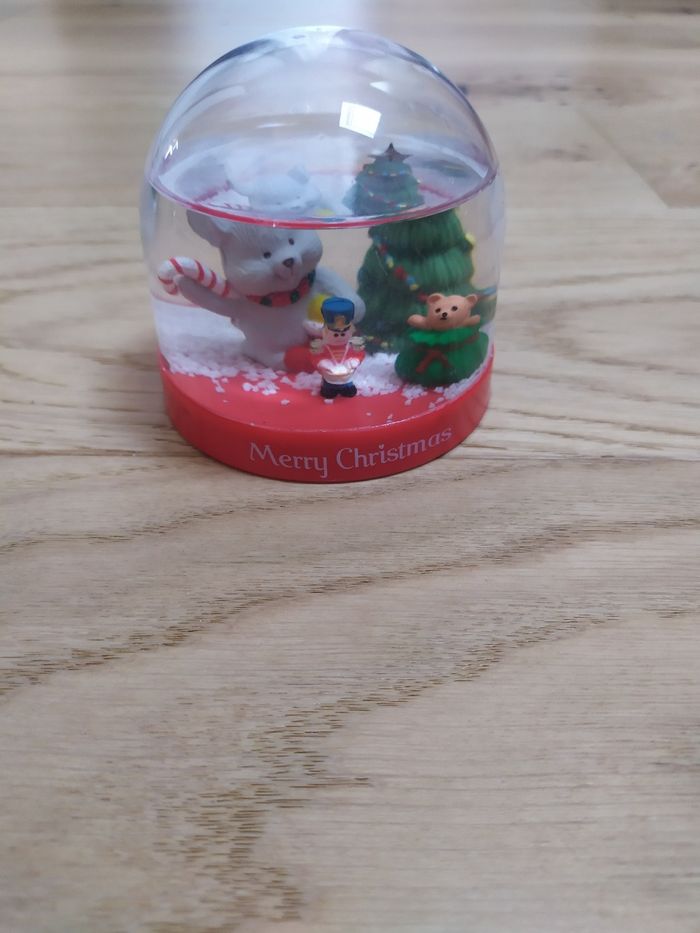 Lot de 3 boules de neige Merry Christmas - photo numéro 6