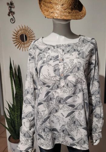 Chemise oiseaux