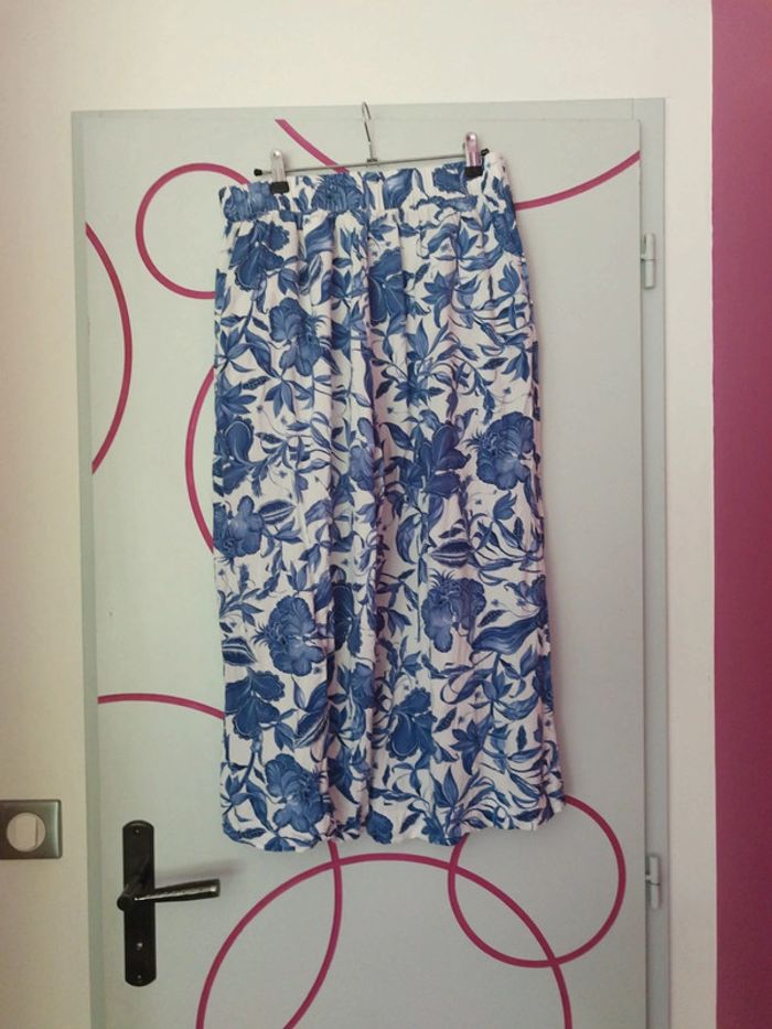 Pantacourts fluide a motif fleuri femme h&M taille 42 6 - photo numéro 5