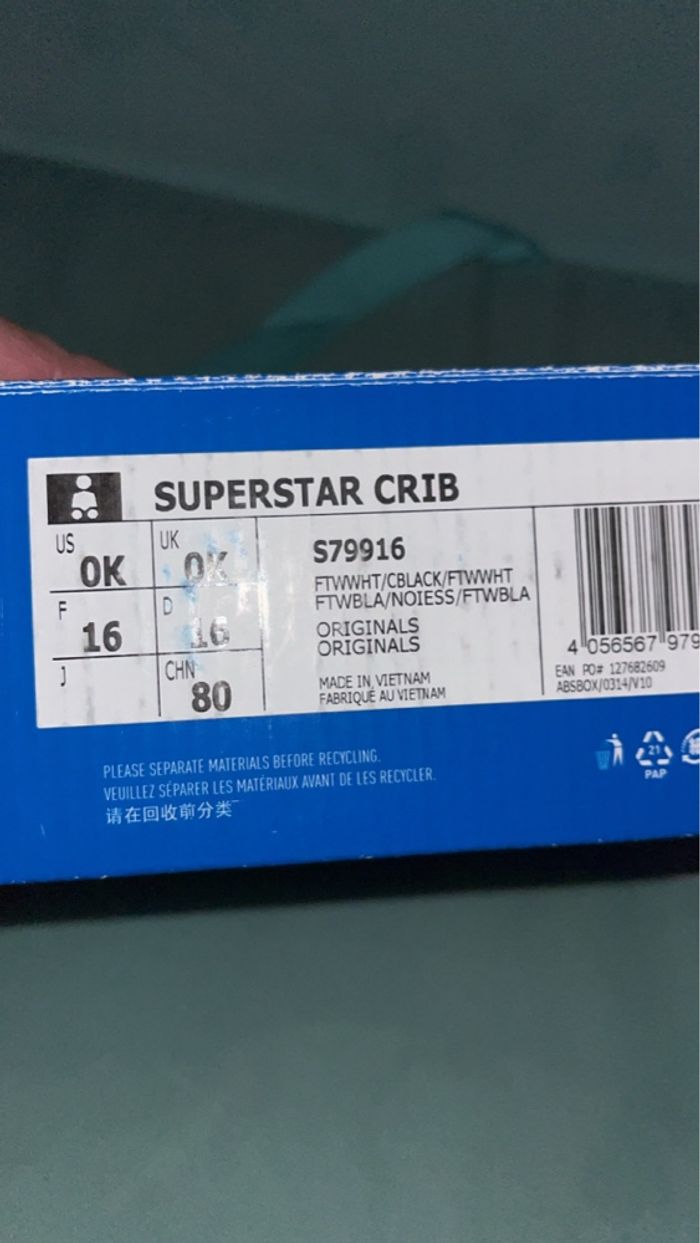 Basket Adidas bébé - photo numéro 2