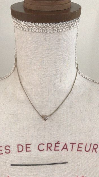 Collier avec pendentif cœur