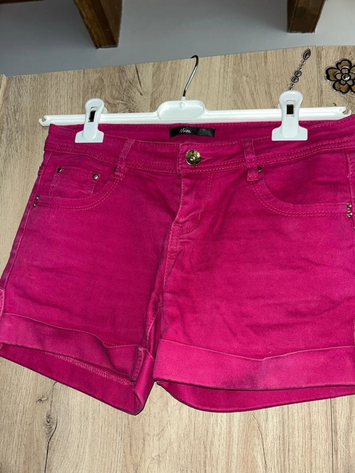 Short rose Mim taille M 38 - photo numéro 2