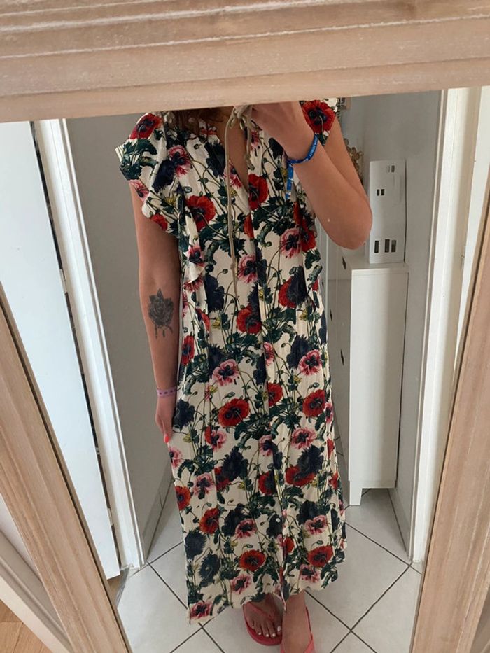Robe à fleurs h&m - photo numéro 5