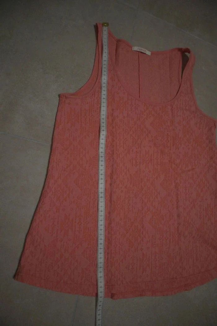 Débardeur corail, taille M - photo numéro 7