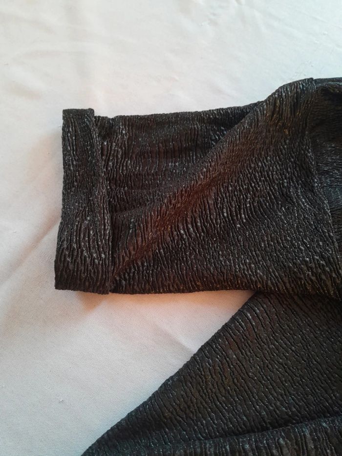 Joli haut effet blousant et crocodile zara - photo numéro 9