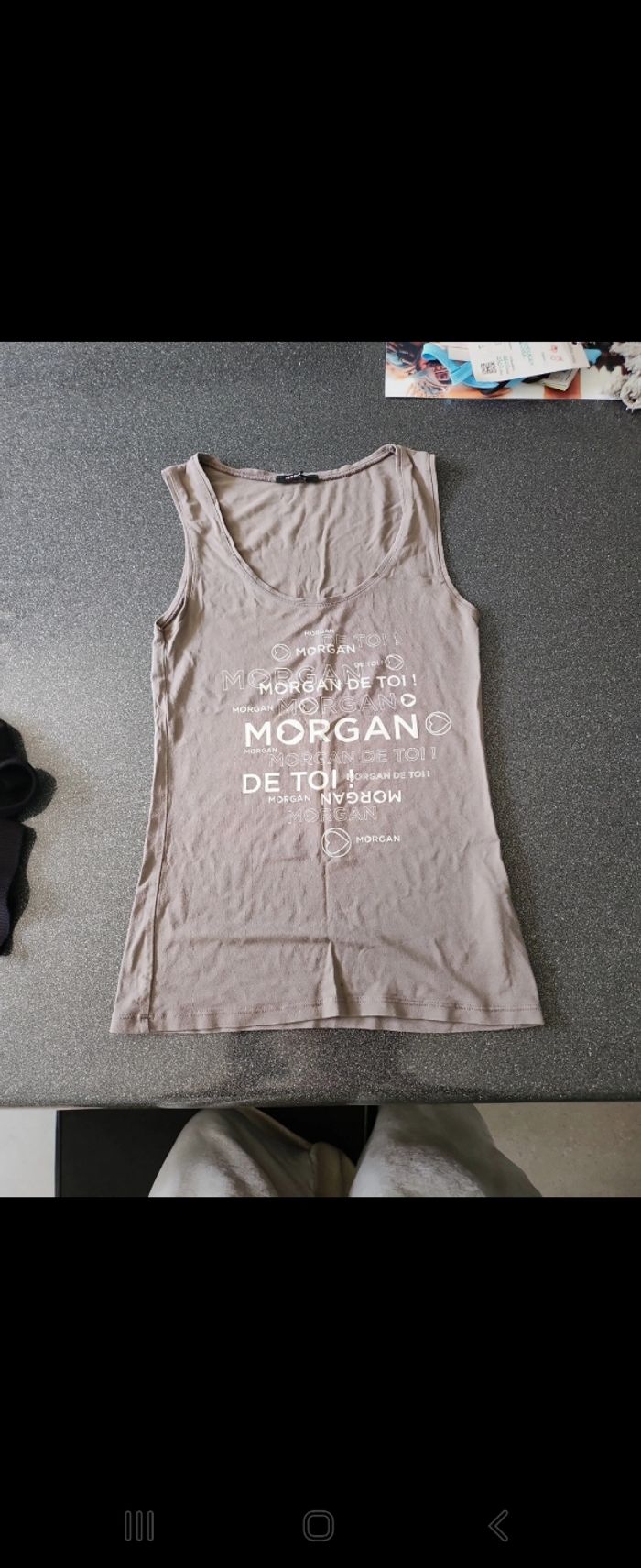 Débardeur Morgan marron