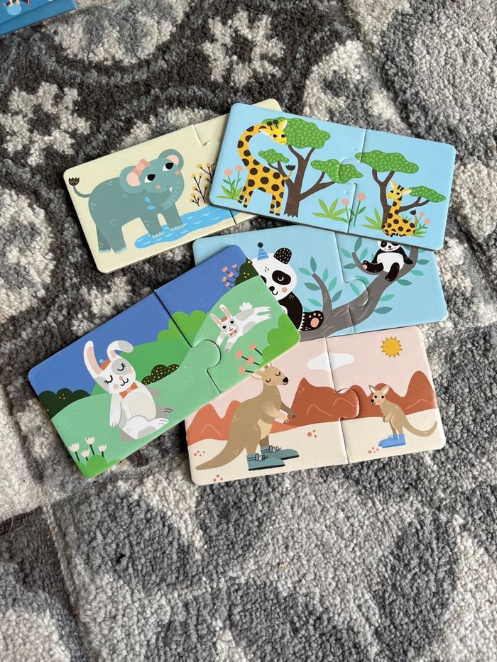 Puzzle  d’association  mamans et bébés - photo numéro 2