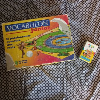 Vocabulon, jeu de société + 1 jeu de carte