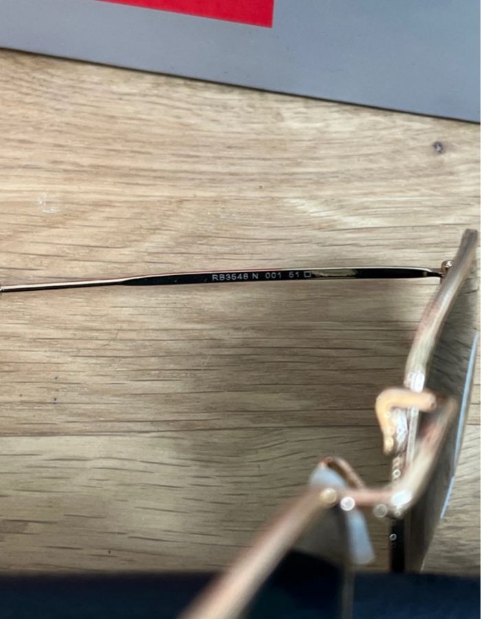 Solaire RayBan RB3548N Neuve - photo numéro 4