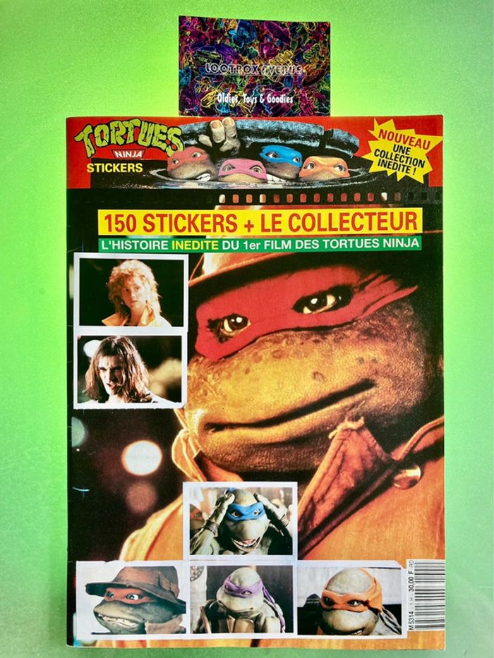 Album Complet Les Tortues Ninja Stickers du film - photo numéro 19