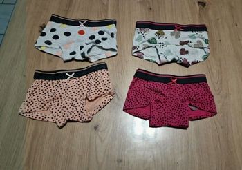 Lot de 4 boxers 1-2ans