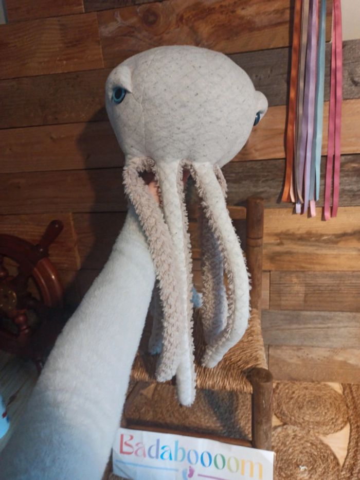 Peluche pieuvre bigstuffed 60 cm tbe - photo numéro 4