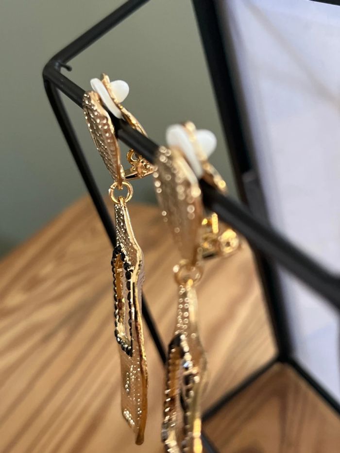 Boucles d’oreilles pour oreilles, non percé - photo numéro 3