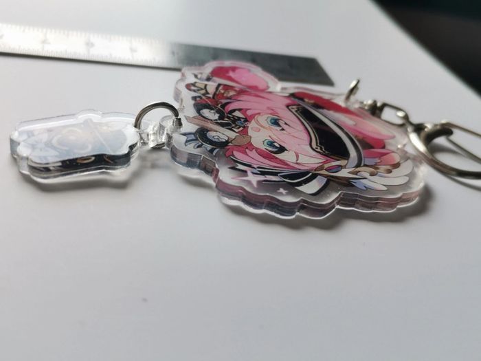 Porte-clés Genshin impact Charlotte - photo numéro 2