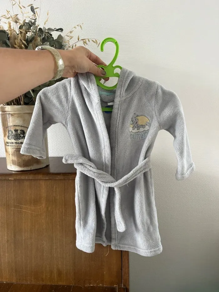 Peignoir Dumbo Disney - 9/12 mois