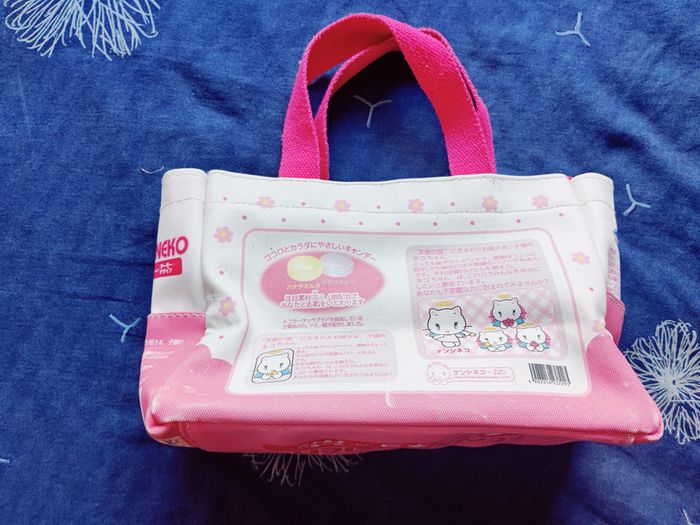 sac à main rose "Tenshi Neko" #chat #kawaï #bonbon #Japon - photo numéro 2