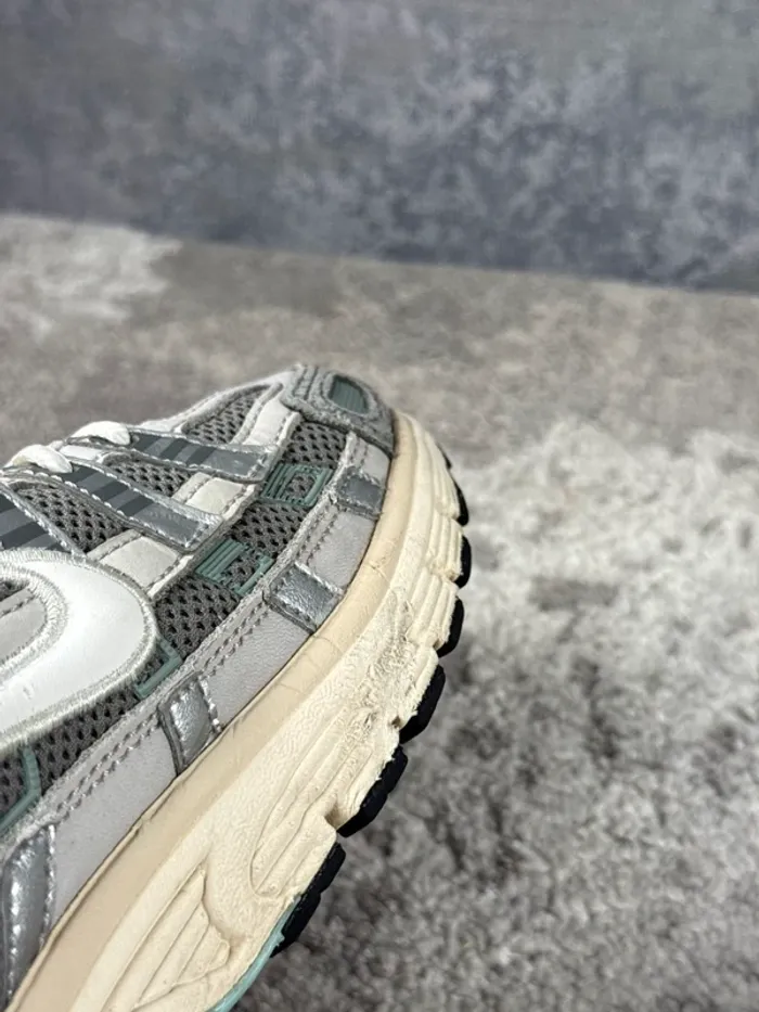 Nike P-6000 Running Flat Pewter - Grey & Green & Beige - photo numéro 18