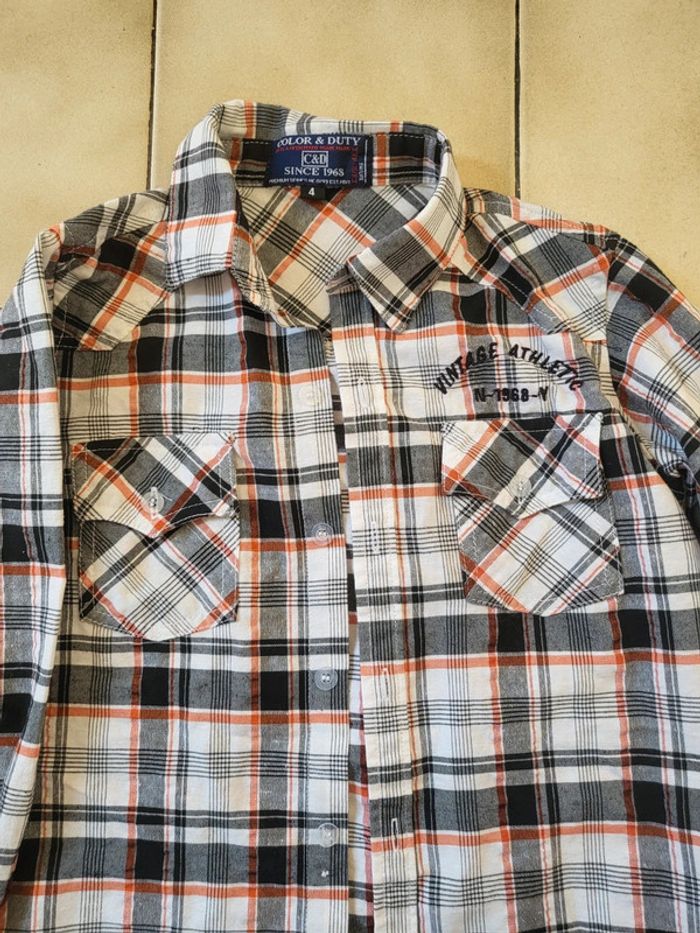Chemise garçon 4 ans - photo numéro 2