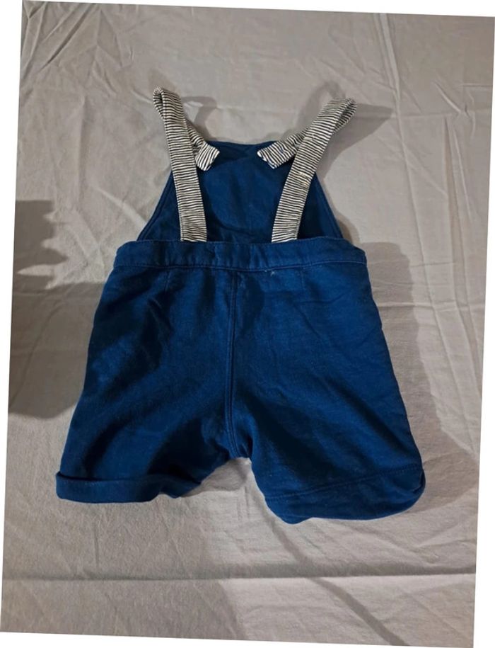 Salopette bleu foncee Okaidi 18 mois neuve - photo numéro 3
