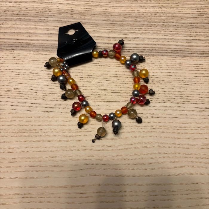 Bracelet en perles multicolore 🌿