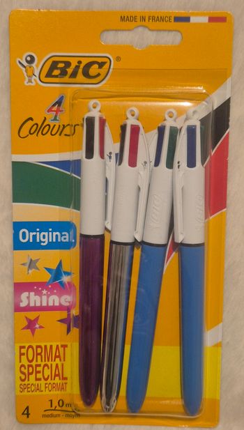 Stylos 4 couleurs 