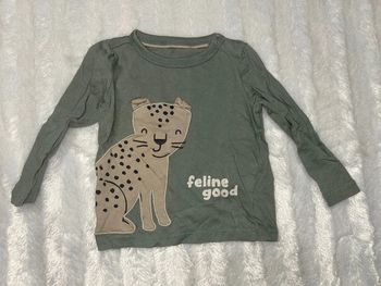 T-shirt manche longue kaki