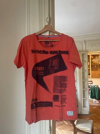 TeeShirt Orange Jack & Jones Taille XL