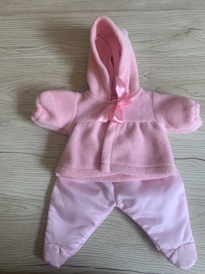 Corolle ensemble pantalon et veste rose pour poupée poupon de 30 cm