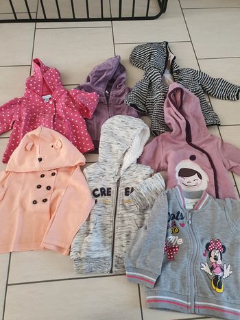 Lot de 7 vestes/blousons