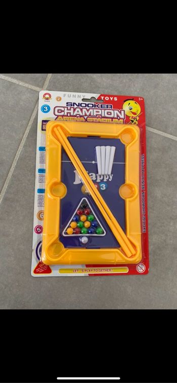 Jeu de poche et d'adresse billard 🎱 enfant