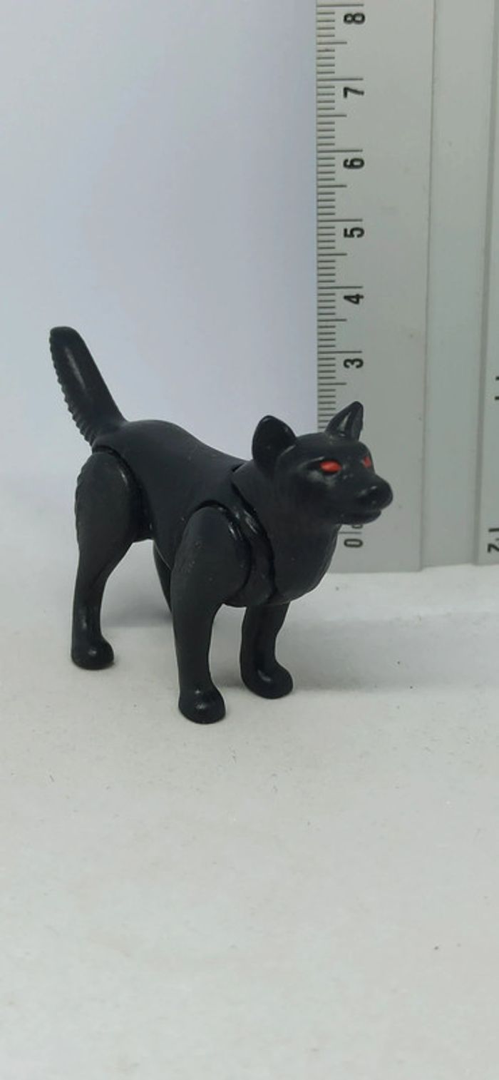 Loup noir playmobil