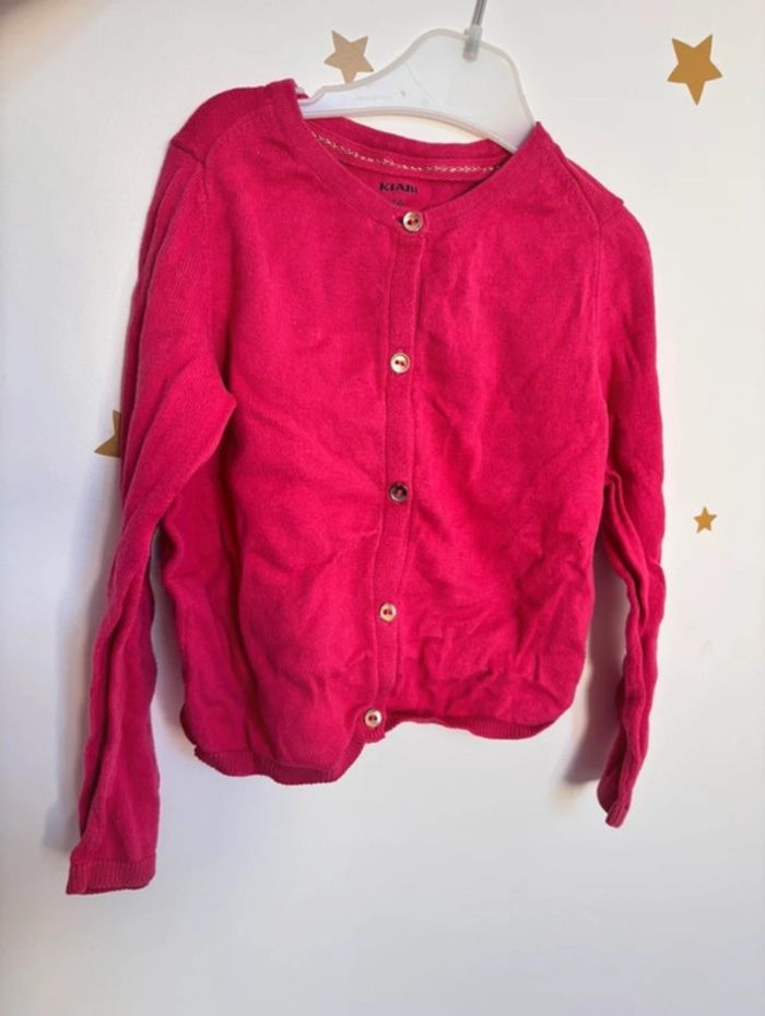 Gilet Kiabi fille taille 4 ans rose
