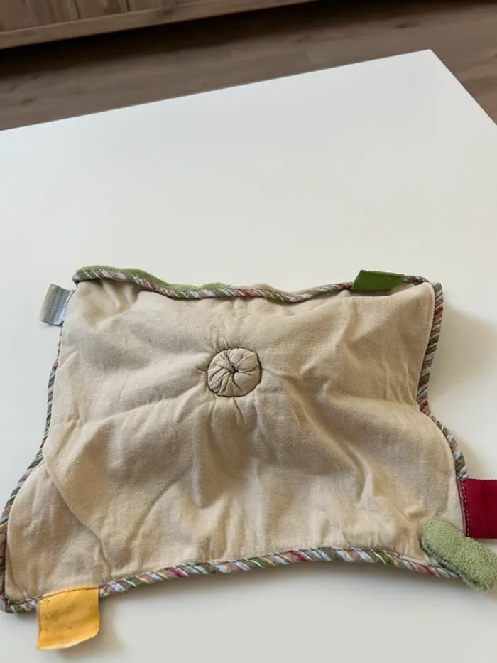 Doudou plat grenouille noukies - photo numéro 4