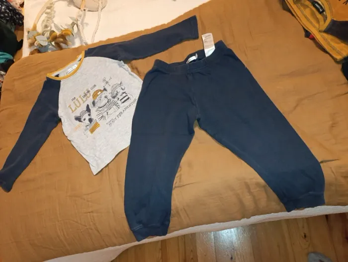 Pyjama Lulu castagnette taille 3 ans - photo numéro 4