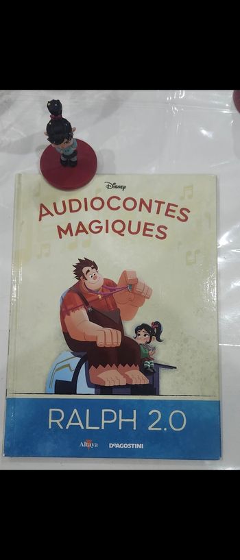 No64 audioconte Magique disney deagostini livre+figurine audio conte compte