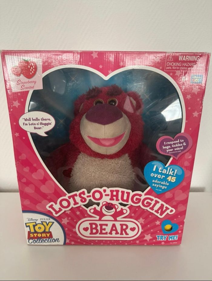 -Toy Story Lotso (White Logo) Collection Thinkway Toys