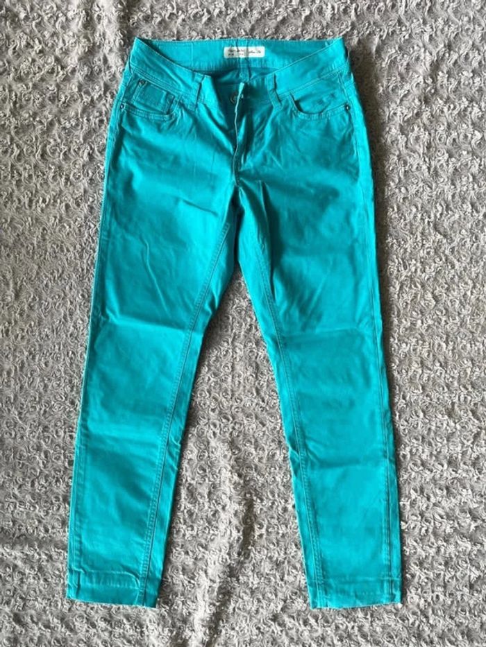 Magnifique pantalon bleu Teddy Smith 12 ans - photo numéro 5