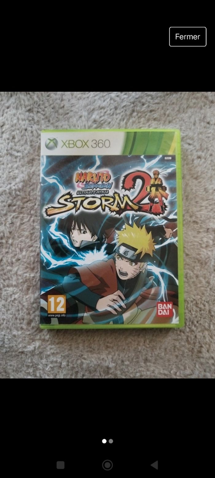 Jeu Xbox 360 Naruto Shippuden ninja storm2 - photo numéro 2