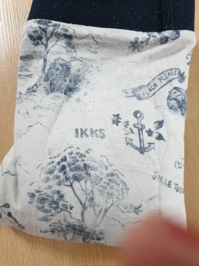 Leggins réversible ikks 4/5 ans - photo numéro 5