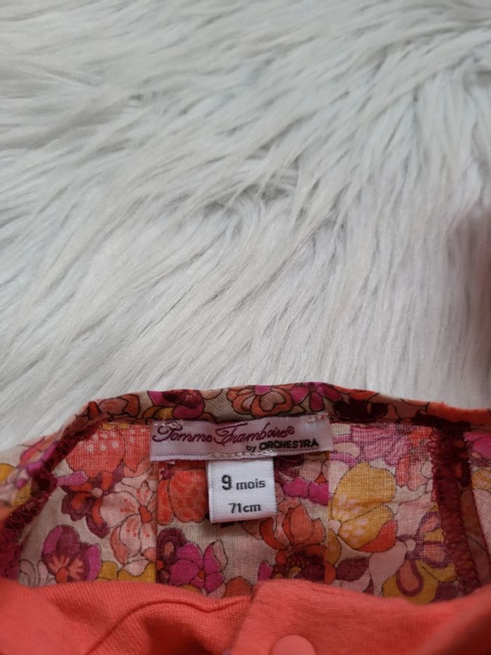 Ensemble 2 pièces sous pull +Gilet 9mois orchestra - photo numéro 5