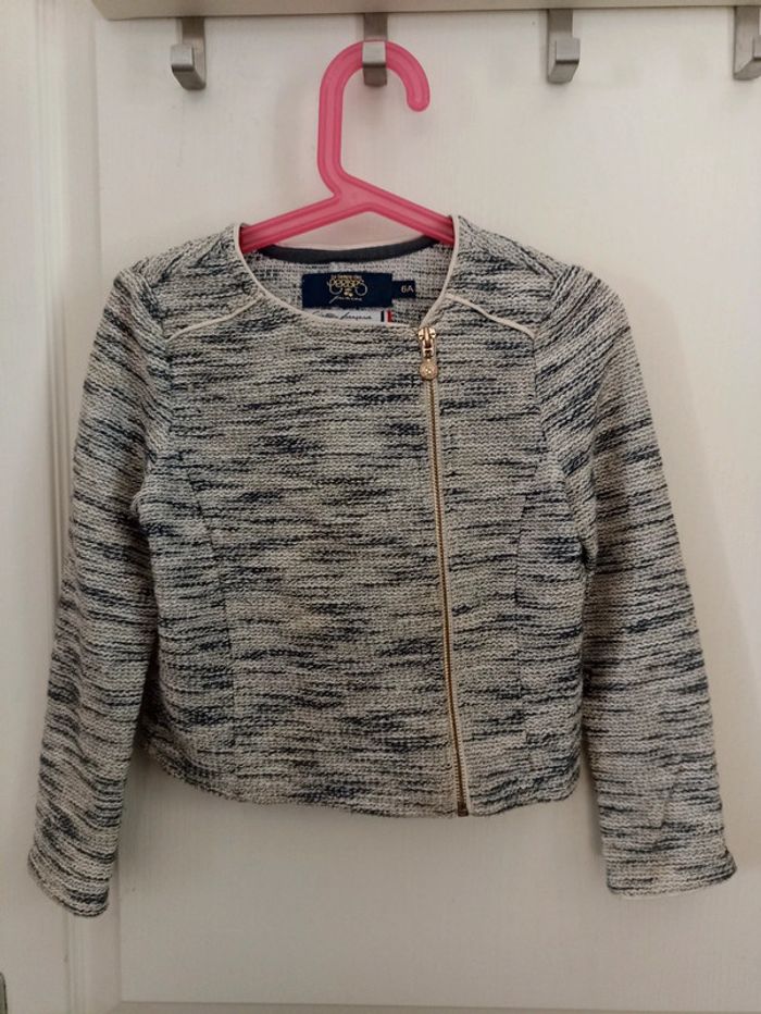 Veste asymétrique Le Temps des Cerises 6 ans