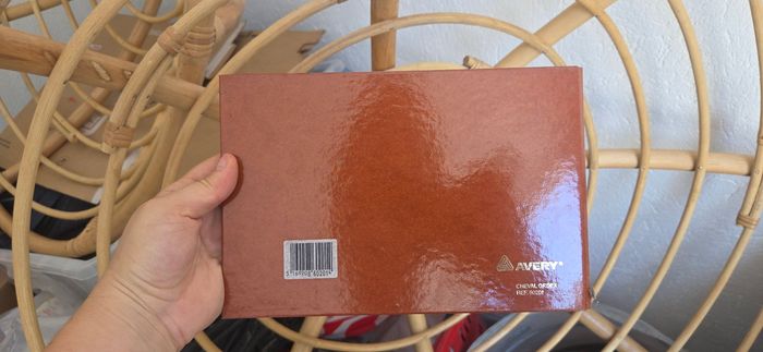 Classeur fiche bistrol bleu rouge jaune noir - photo numéro 5