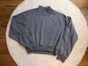 Sweat crop col montant Kiabi S