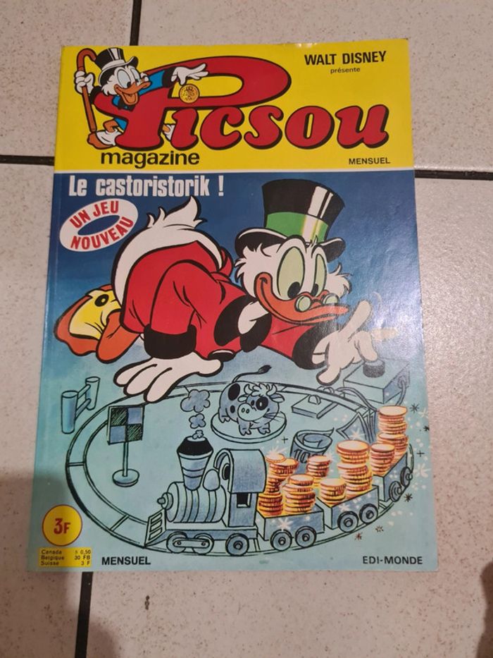 Bande dessinée Picsou magazine le castoristorik