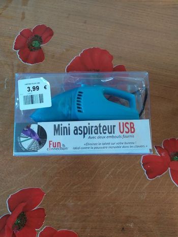 Mini aspirateur USB